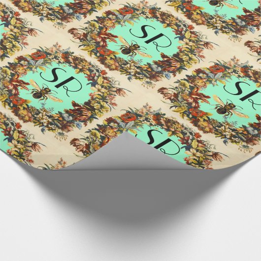 SPRINGSTROMEN HOOGTE / BEEKEEPER MONOGRAM CADEAUPAPIER (Hoek)