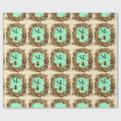 SPRINGSTROMEN HOOGTE / BEEKEEPER MONOGRAM CADEAUPAPIER (Vlak)