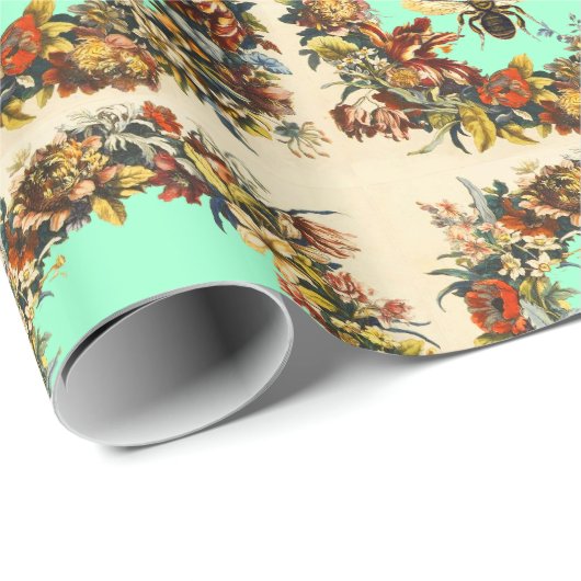 SPRINGSTROMEN HOOGTE / BEEKEEPER MONOGRAM CADEAUPAPIER (Rol Hoek)