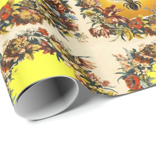 SPRINGSTROMEN HOOGTE / BEEKEEPER MONOGRAM CADEAUPAPIER (Rol Hoek)