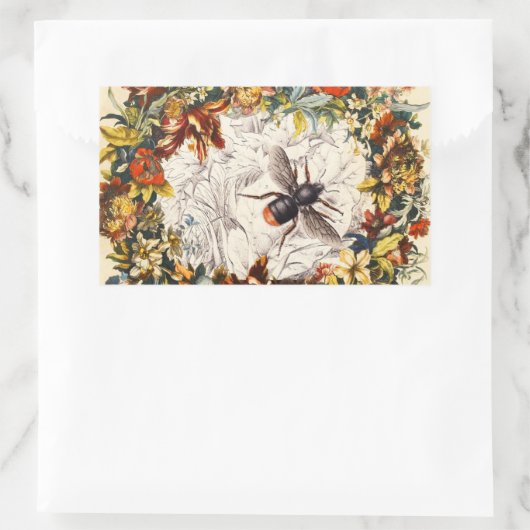 SPRINGSTROMEN HOOGTE / BEEKEEPER RECHTHOEKIGE STICKER (Tas)