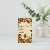 SPRINGSTROMEN HOOGTE, BEEKEEPING, RUNDVLEES VISITEKAARTJE (Staand voorkant)