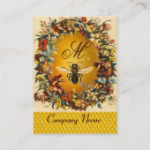 SPRINGSTROMEN HOOGTE, BEEKEEPING, RUNDVLEES VISITEKAARTJE (Achterkant)