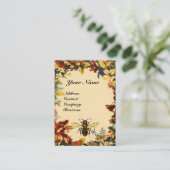 SPRINGSTROMEN HOOGTE, BEEKEEPING, RUNDVLEES VISITEKAARTJE (Staand voorkant)