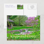 SPRINGSTROMEN IN BEAUTIFUELE KLEUREN" BRIEFKAART (Voorkant / Achterkant)