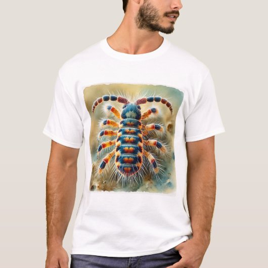 Springtail Insect 270824IREF213 - Watercolor T-shirt (Voorkant)
