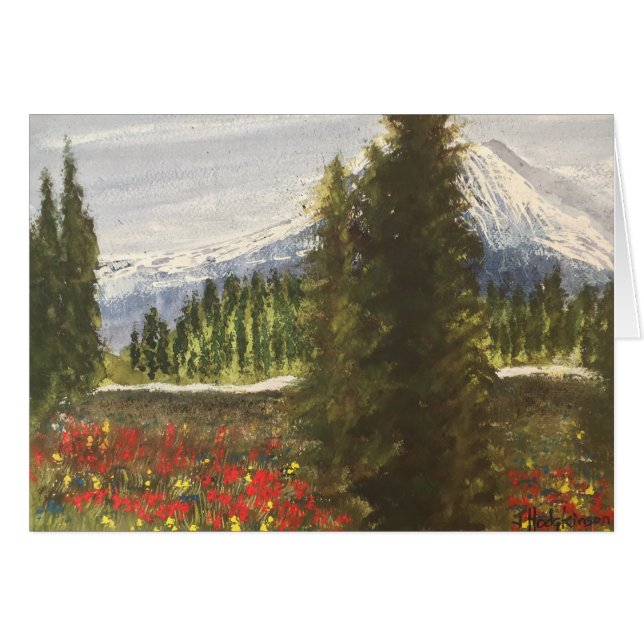 SPRINGTIJD IN DE WATERVERF ROCKIES (Voorkant Horizontaal)