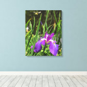 springtijdcanvas canvas afdruk (Insitu (Houten vloer))