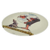 Springtime, 1935 jongen met bunny snijplank (Hoek)