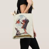 Springtime, 1935 jongen met bunny tote bag (Dichtbij)