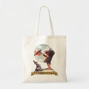 Springtime, 1935 jongen met bunny tote bag