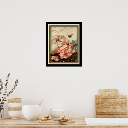 "Springtime" Art Deco Print Ca. 1922- 16 x 20 (Keuken)