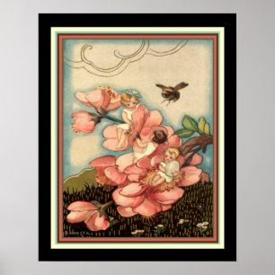 "Springtime" Art Deco Print Ca. 1922- 16 x 20