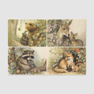 Springtime Babies Tissuepapier