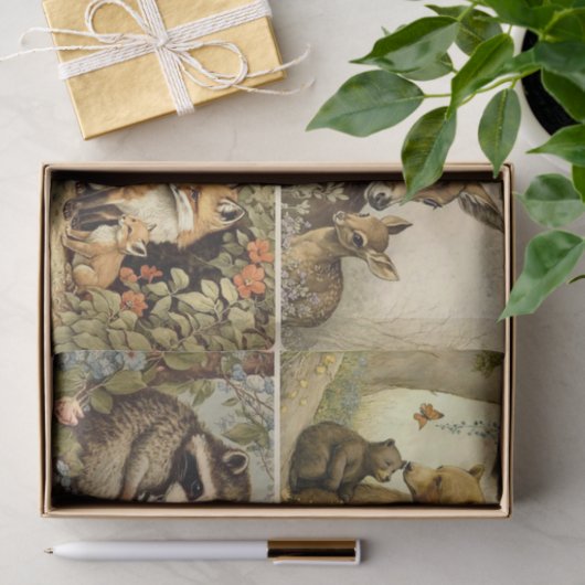 Springtime Babies Tissuepapier (Geschenk)