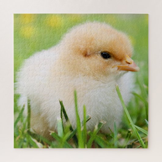 Springtime Baby Chick Legpuzzel (Verticaal)