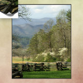 Springtime bij de John Oliver Cabin Poster