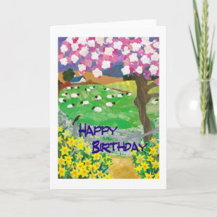 SpringTime Birthday Kaart