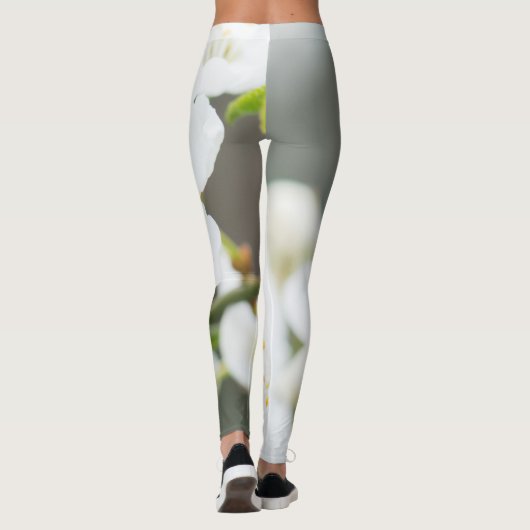 Springtime-bloei Leggings (Achterkant)