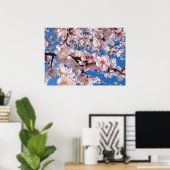 Springtime bloeit poster (Thuiskantoor)