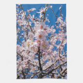 Springtime bloeit theedoek (Verticaal)