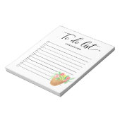 Springtime-bloemen om het selectievakje Wit aan te Notitieblok (Linkerzijde)