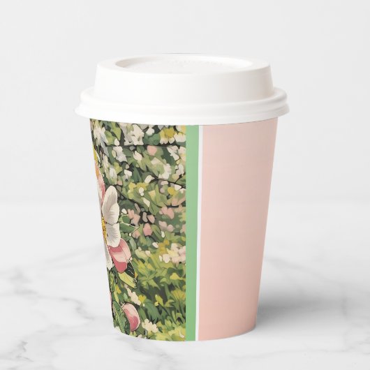 Springtime Bloesems - Papieren Beker (Links)