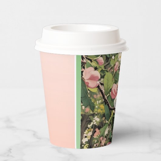 Springtime Bloesems - Papieren Beker (Rechts)