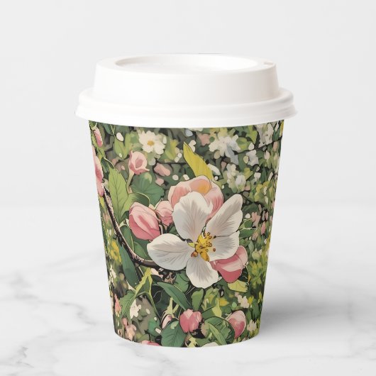 Springtime Bloesems - Papieren Beker (Voorkant)