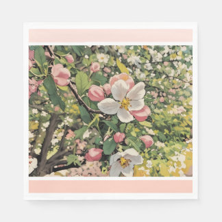 Springtime Bloesems - Papieren servet