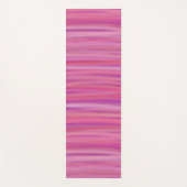 Springtime Blush Abstracte strepen Yogamat (Voorkant)