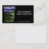 Springtime Borage Herb Flowers - Bee Visitekaartje (Voorkant / Achterkant)