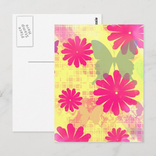 Springtime Briefkaart (Voorkant / Achterkant)