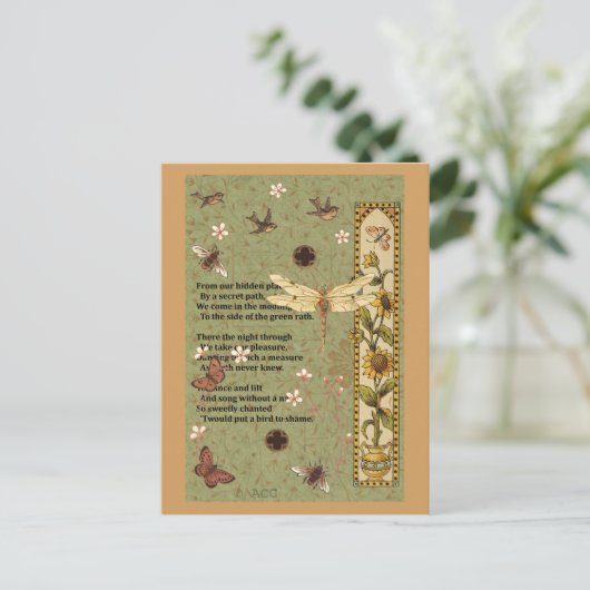 Springtime Briefkaart (Staand voorkant)