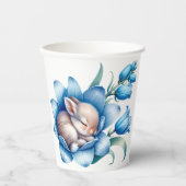 Springtime Bunnies Papieren beker (Voorkant)