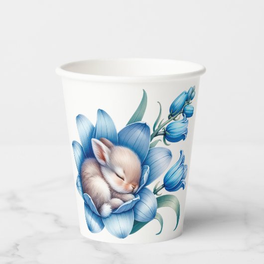 Springtime Bunnies Papieren beker (Voorkant)