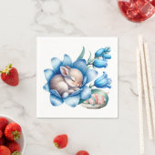 'Springtime Bunnies' papieren servet (Insitu)