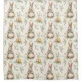 Springtime Bunny Bliss Douchegordijn (Voorkant)