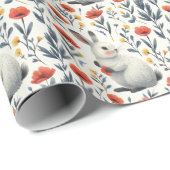 Springtime Bunny Cadeaupapier (Rol Hoek)