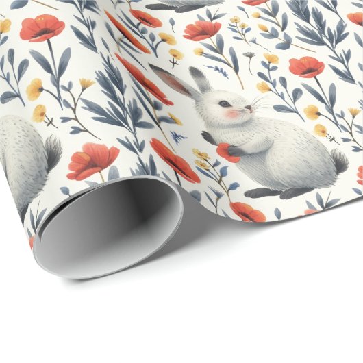 Springtime Bunny Cadeaupapier (Rol Hoek)