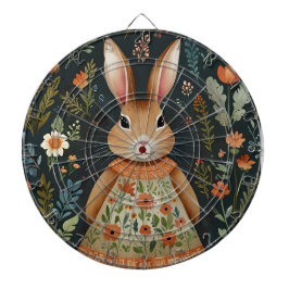 Springtime Bunny Magic Dart Board Dartbord