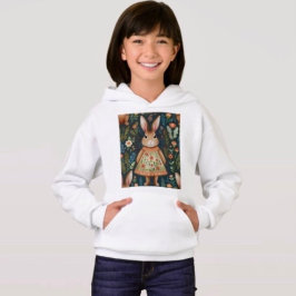 Springtime Bunny Magic Hoodie