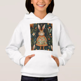 Springtime Bunny Magic Hoodie