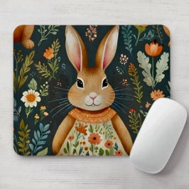 Springtime Bunny Magic Mousepad Muismat