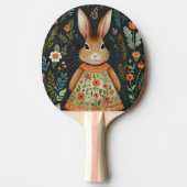 Springtime Bunny Magic Ping Pong Paddle Tafeltennisbatje (Voorkant)