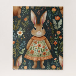 Springtime Bunny Magic Puzzel
