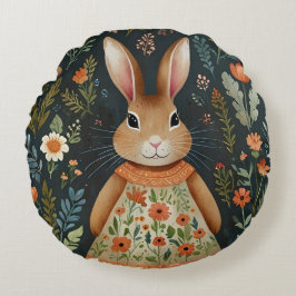 Springtime Bunny Magic Ronde Kussen