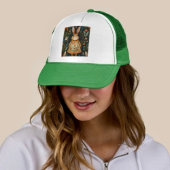 Springtime Bunny Magic Trucker Hat Pet