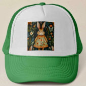 Springtime Bunny Magic Trucker Hat Pet