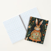 Springtime Bunny Notitieboek (Binnen)
